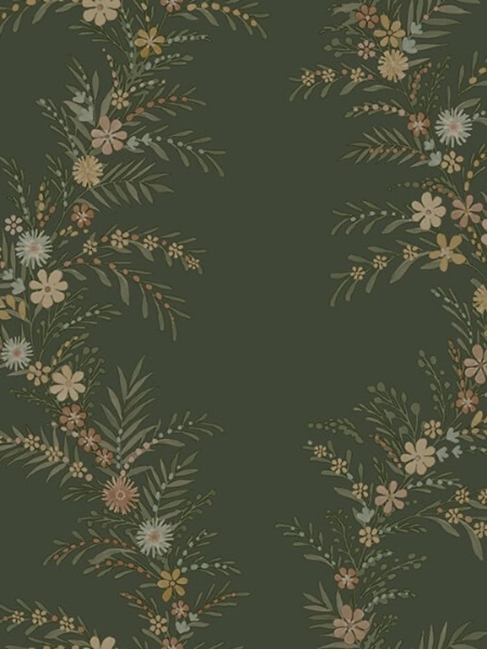 Chris Loves Julia x Posy Spruce Peel and Stick Wallpaper 1 Roll